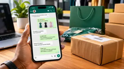 Illustrative photograph for the story: How Businesses Are Using WhatsApp to Turn Conversations Into Sales