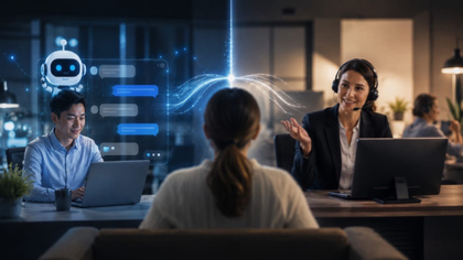 Illustrative photograph for the story: AI Chatbots vs Human Customer Service: Where Should Each Be Used?