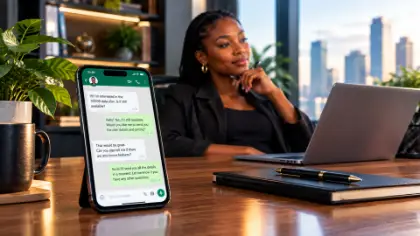 Illustrative photograph for the story: How to Follow Up With Customers on WhatsApp Without Chasing Them