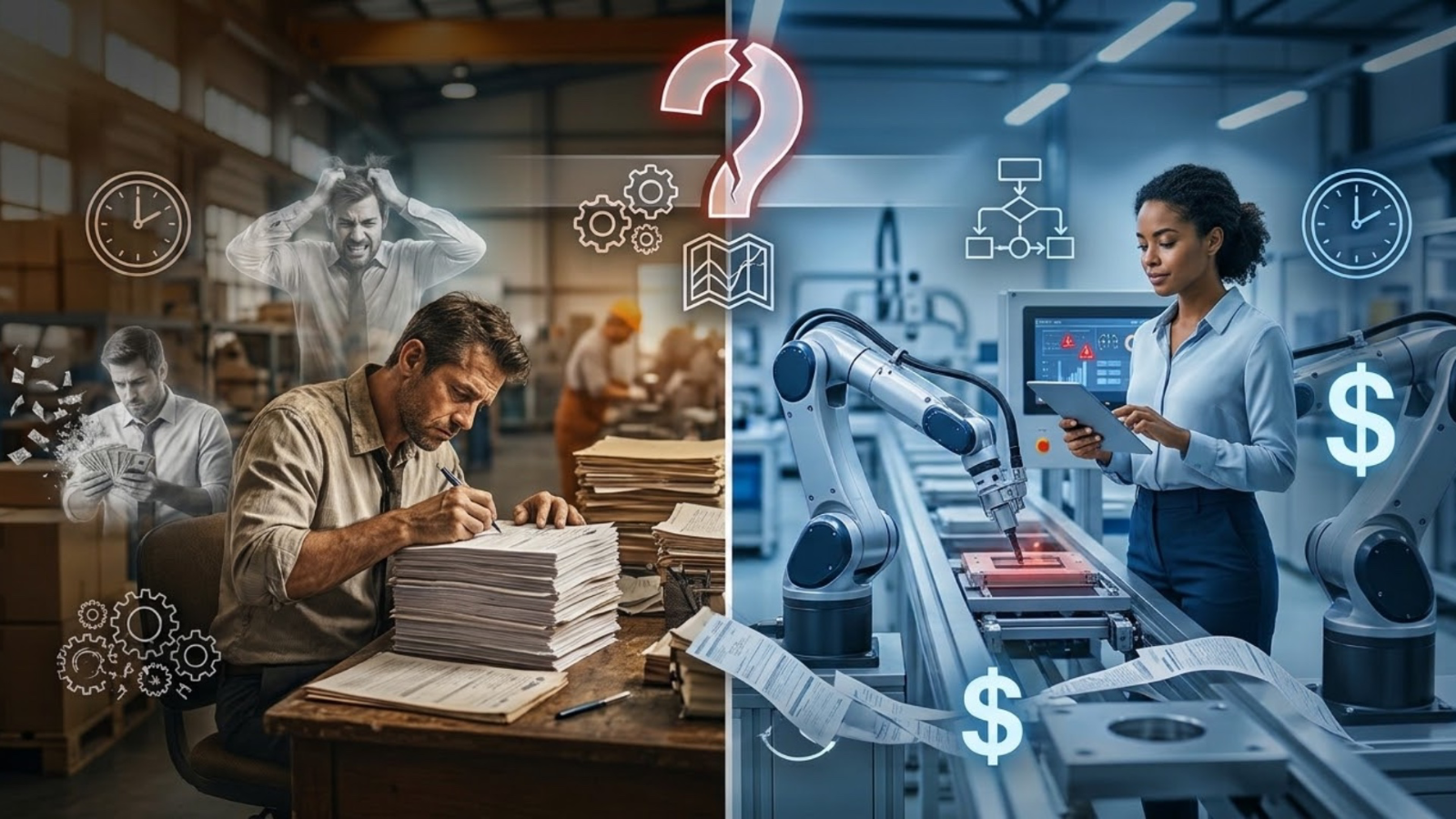 Illustrative photograph for the story: The Real Cost of Running a Business With Too Many Manual Processes