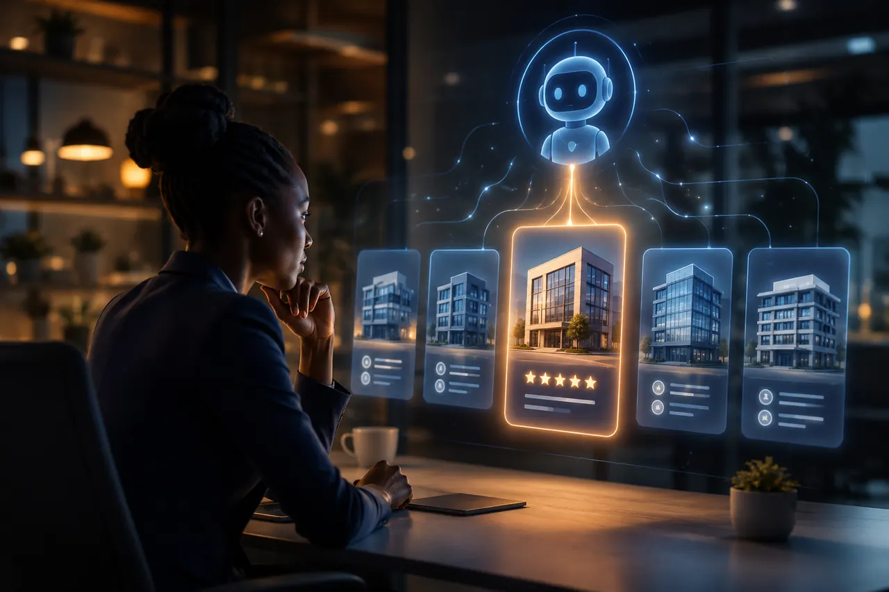Illustrative photograph for the story: Forget Page One: The New Battle Is Getting AI to Recommend Your Business