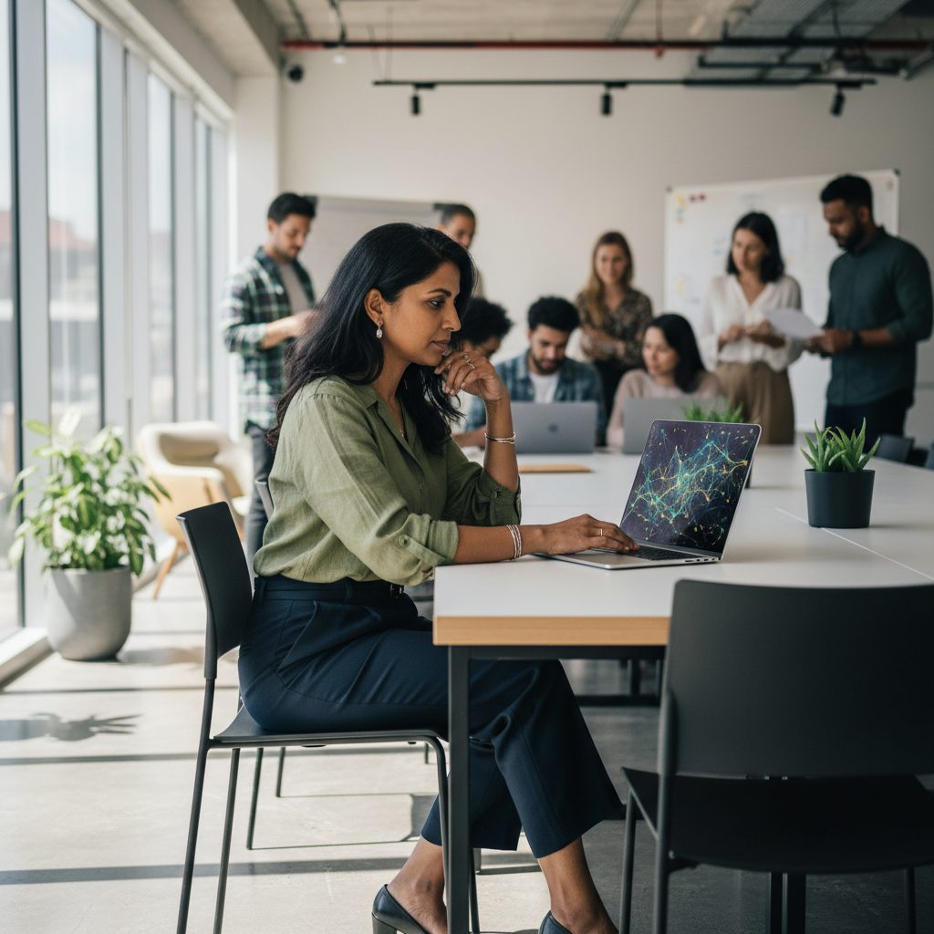 Illustrative photograph for the story: Fact Check: Is AI Really Replacing All Small Business Jobs?
