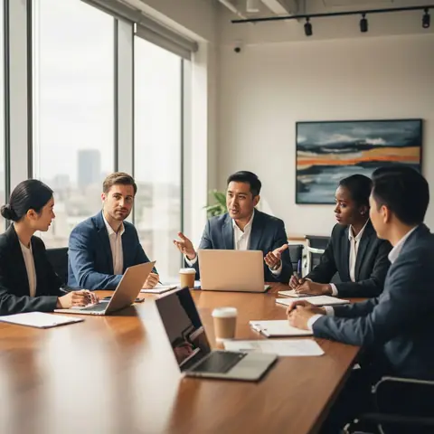 Illustrative photograph for the story: Ghostwriting Goes Corporate as Executives Chase Visibility