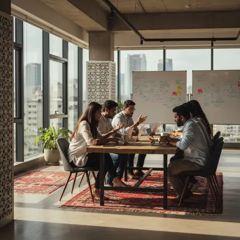 Illustrative photograph for the story: India's SaaS Export Surge Is Producing a New Generation of Founders