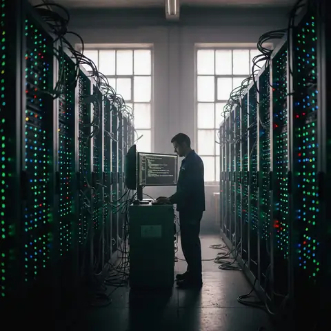 Illustrative photograph for the story: Investigation: Inside the AI Content Farms Flooding Search Results