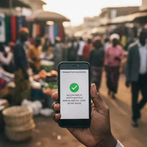 Illustrative photograph for the story: Mobile Money Data Is Unlocking SME Lending in East Africa