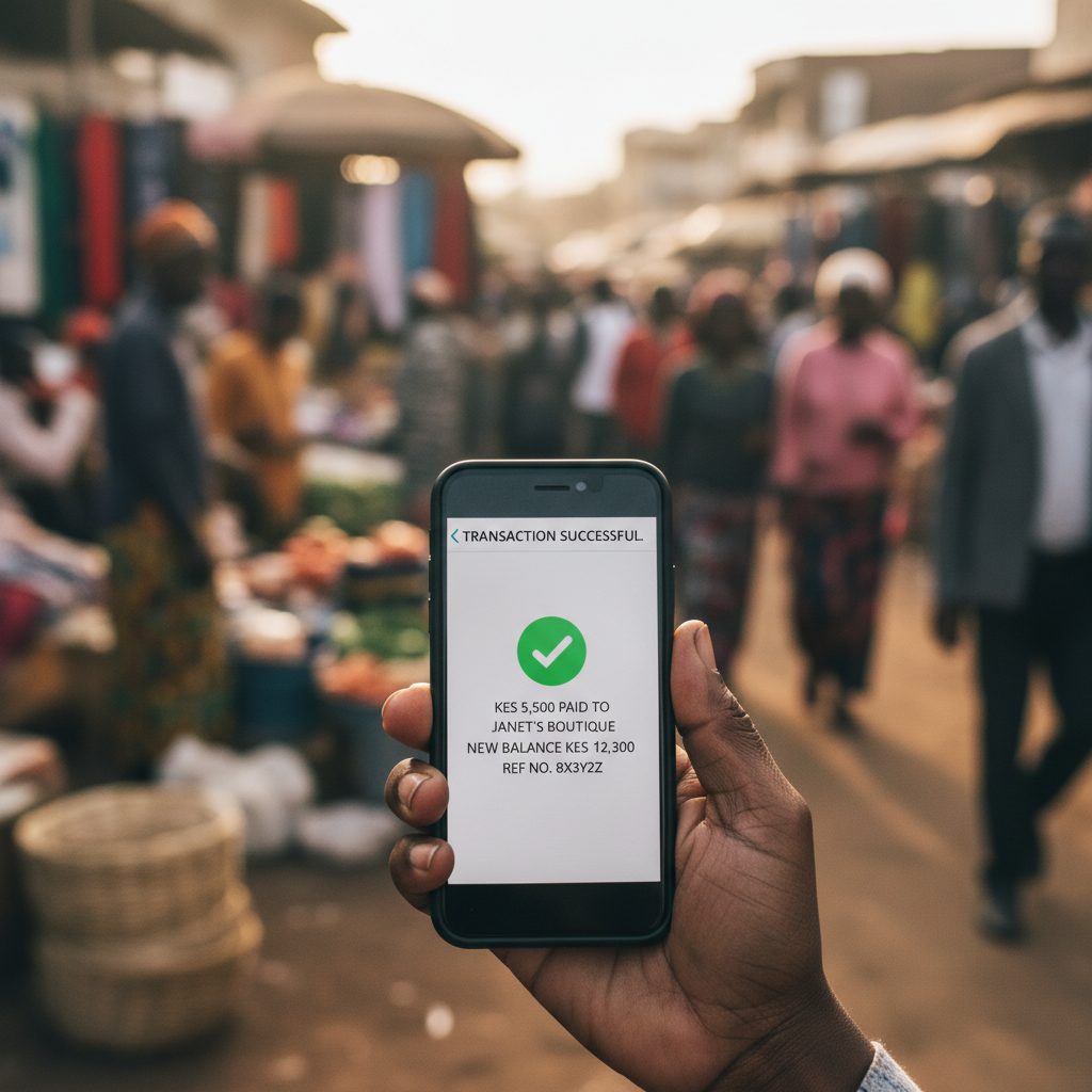 Illustrative photograph for the story: Mobile Money Data Is Unlocking SME Lending in East Africa