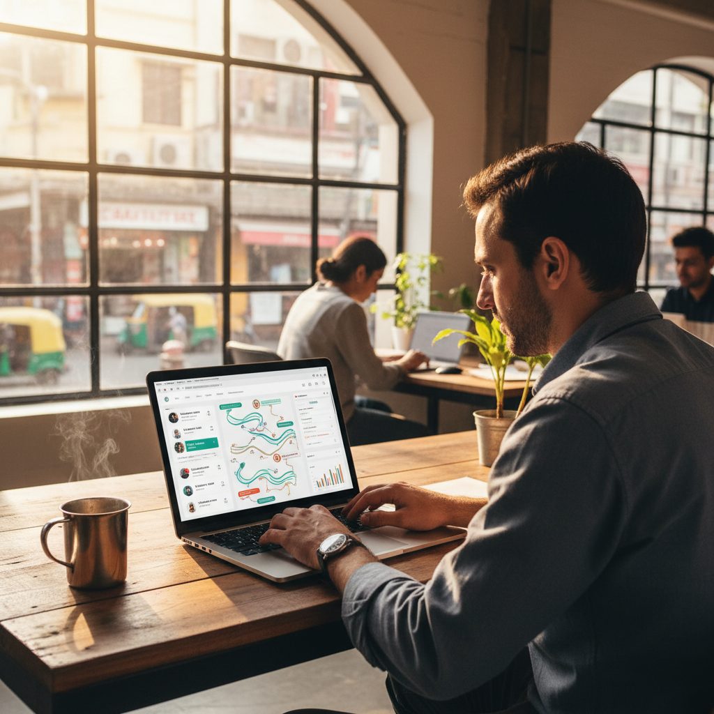 Illustrative photograph for the story: CRM Automation Is Finally Usable by Solo Founders