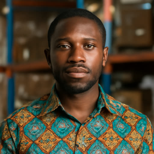 Portrait of Kwame Mensah